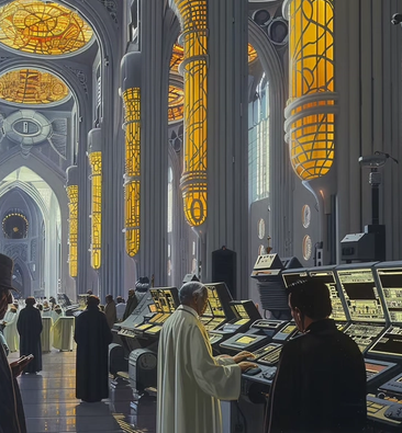 Decorative image for The Future of AI: The Cathedral vs. the Bazaar