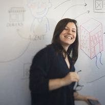 A picture of Inês Juárez Frutuoso, a Product Designer at the Foundation for American Innovation.